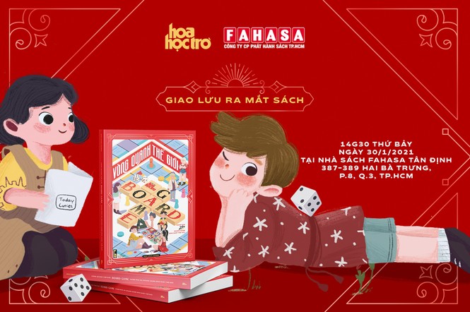 TP.HCM: Mời bạn tham dự buổi giao lưu ra mắt sách “Vòng quanh thế giới board game” - ảnh 1