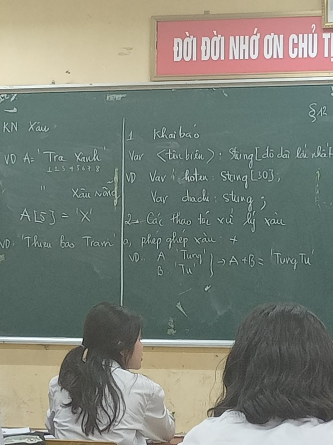 Sơn Tùng M-TP, Thiều Bảo Trâm, Hải Tú tiếp tục xuất hiện trong một bài giảng Tin học - ảnh 1