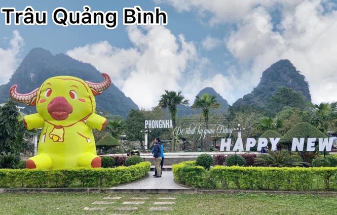 Loạt linh vật năm mới Tân Sửu khắp các tỉnh thành trên cả nước: Mỗi trâu một vẻ, - ảnh 3