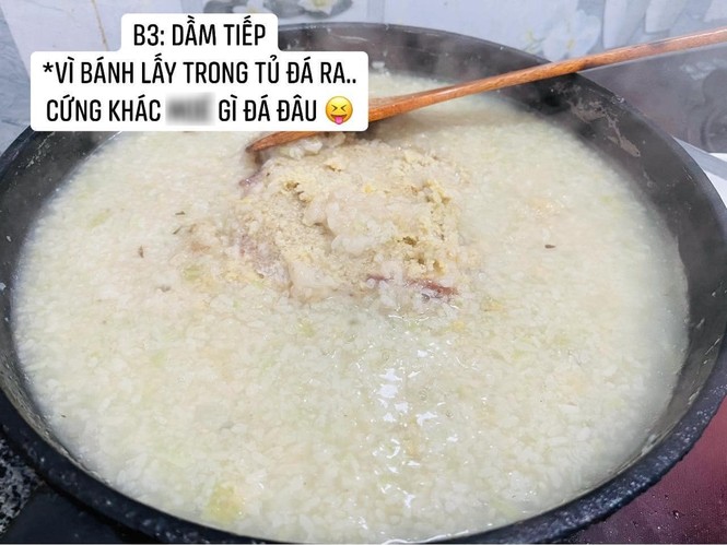 Cô gái làm món bánh chưng chiên nước lọc giống trên mạng, nhìn thành quả ai cũng bàng hoàng - ảnh 3
