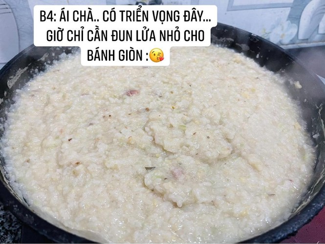Cô gái làm món bánh chưng chiên nước lọc giống trên mạng, nhìn thành quả ai cũng bàng hoàng - ảnh 4