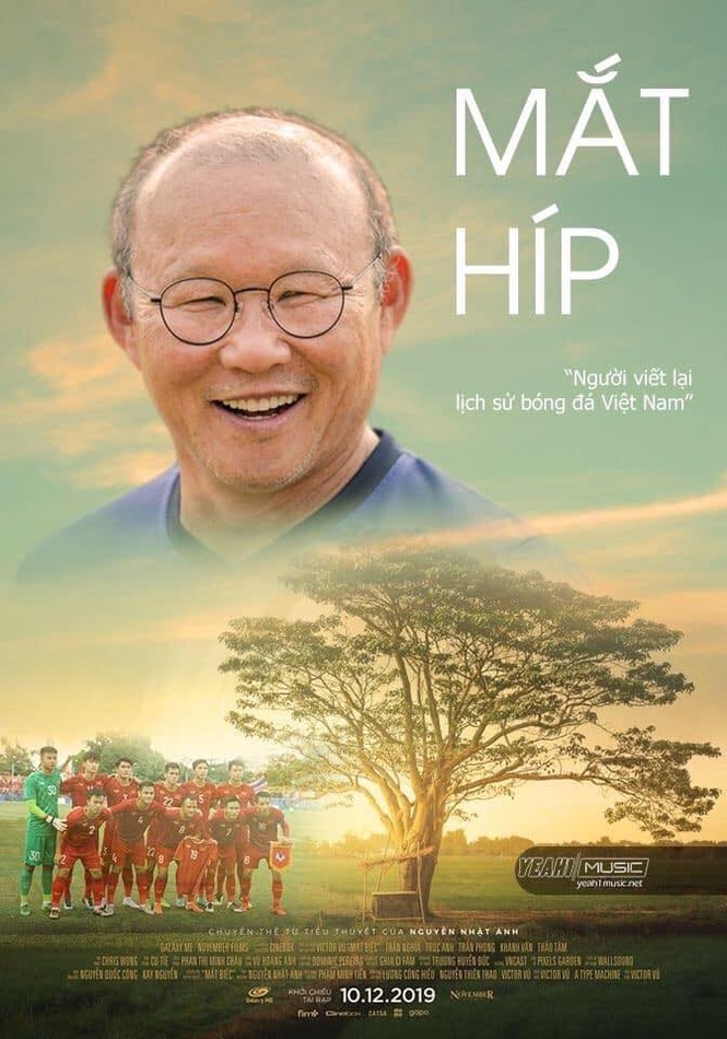 Park Hang Seo, Như Quỳnh, Thái Phiên… đu theo “Mắt biếc” - ảnh 1