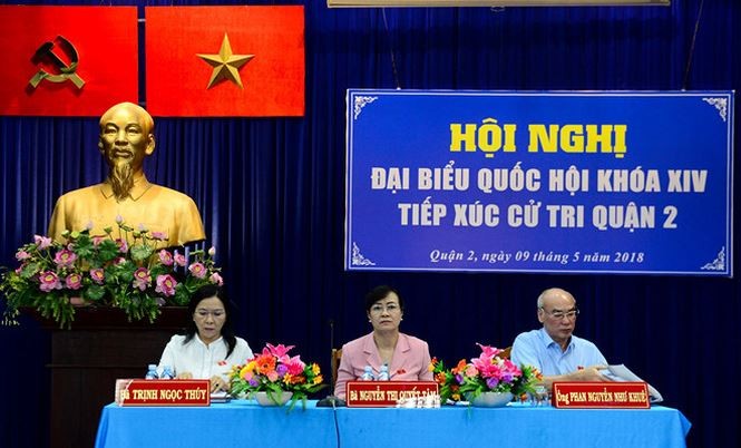 Cử tri đề nghị thanh tra dự án Thủ Thiêm - ảnh 1