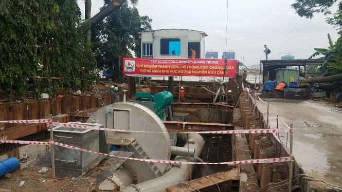 Đề xuất chống ngập sân bay Tân Sơn Nhất bằng máy bơm 'siêu khủng' - ảnh 1