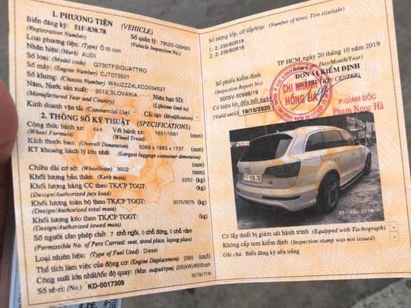 Hai xe sang Audi Q7 trùng biển số ở Đồng Nai: Công an nhập cuộc - ảnh 2