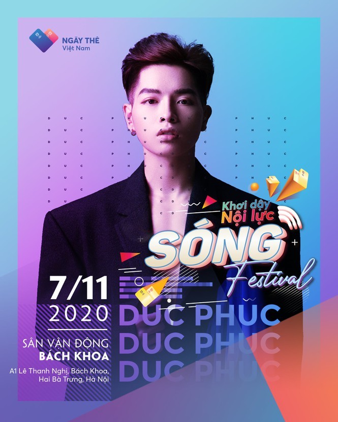 Đức Phúc lên 'Sóng Festival', ngân hàng trình diễn công nghệ 'khủng' - ảnh 1