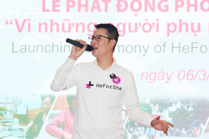 Cha con Hoàng Bách và loạt sao Việt kêu gọi bình đẳng giới - ảnh 4