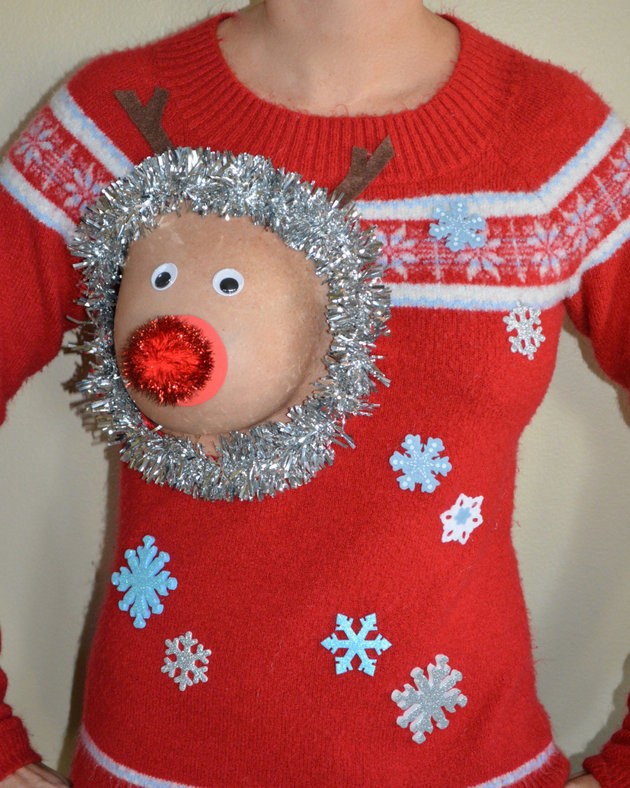 Xuất hiện áo len 'đặc chủng' cho mẹ bỉm sữa dịp Noel - ảnh 3
