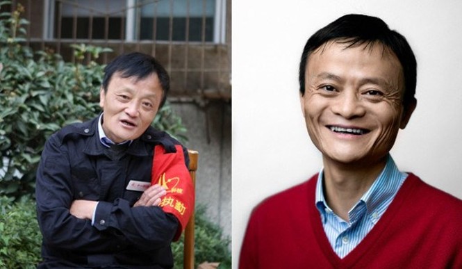 Bản sao tỉ phú Jack Ma đứng giữa đường bán nấm dại - ảnh 3