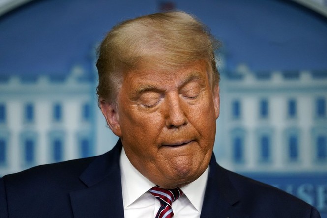 Đài truyền hình Mỹ cắt ngang bài phát biểu của Tổng thống Trump - ảnh 1