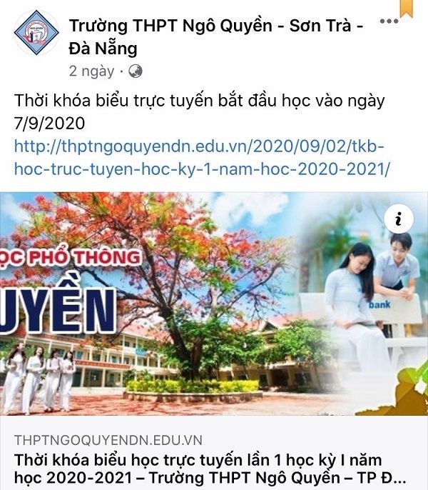 Đà Nẵng: Dự khai giảng online có 1-0-2, teen nhớ bạn bè, thầy cô, trường lớp lắm rồi! - ảnh 2