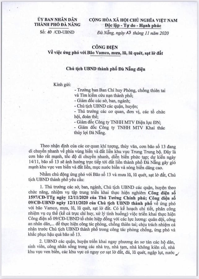Đà Nẵng: Học sinh, sinh viên nghỉ học, người dân không ra khỏi nhà để tránh bão số 13 - ảnh 2