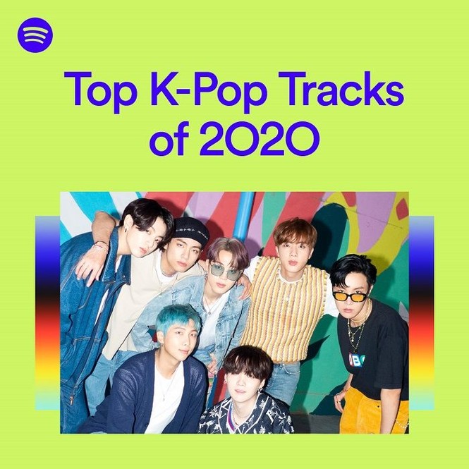BTS dẫn đầu và áp đảo BXH K-Pop toàn cầu trên Spotify 2020 - ảnh 6
