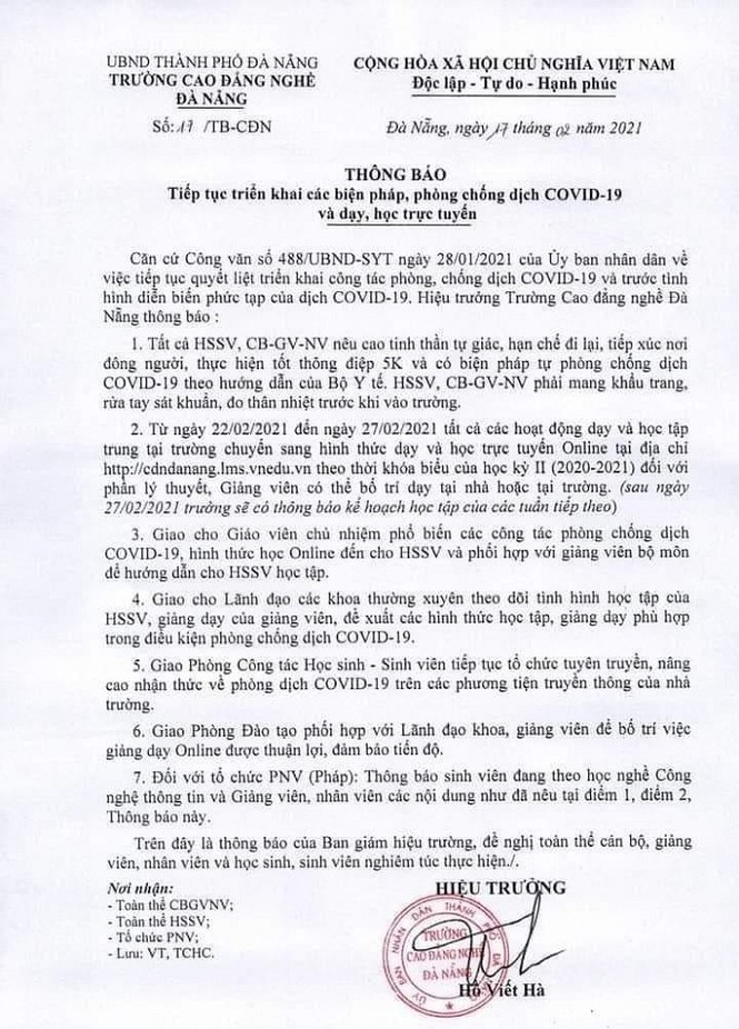Đà Nẵng: Sinh viên học online, teen chưa thể gặp các giáo sinh thực tập vì COVID-19 - ảnh 6
