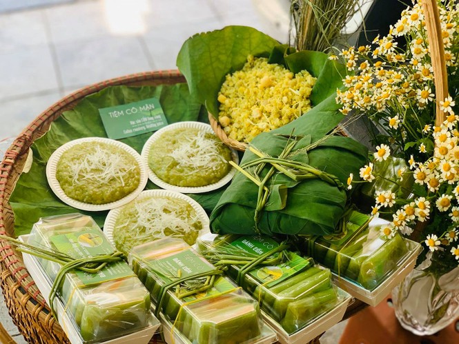 Hà Nội phố: Những thúng xôi tuổi thơ ấm lòng giữa trời Xuân Hà Nội - ảnh 1