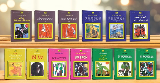 Tủ sách Vàng tái bản 10 tuyệt tác dành cho thiếu nhi: Nguyên Hồng hay Mark Twain đều có đủ - ảnh 3