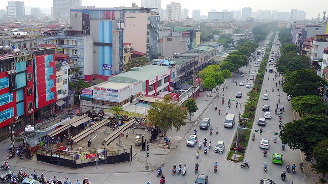 Cận cảnh dự án bãi xe 'biến hoá' thành... quán nhậu - ảnh 1