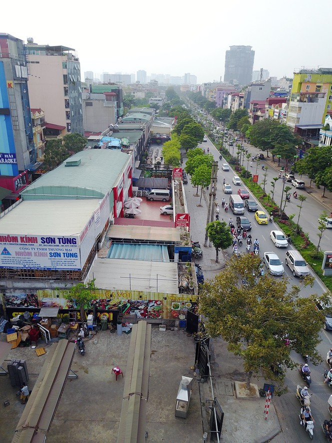 Cận cảnh dự án bãi xe 'biến hoá' thành... quán nhậu - ảnh 8