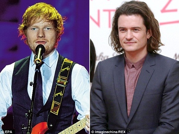 Ed Sheeran 'mai mối' Orlando Bloom và Taylor Swift? - ảnh 1