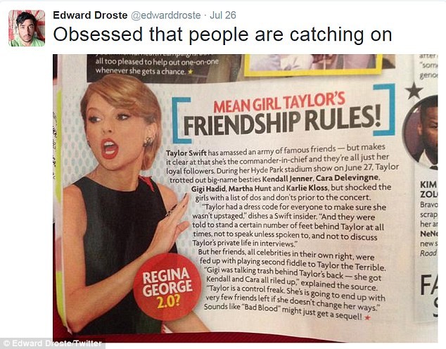 Taylor Swift bị nam đồng nghiệp tố 'thô lỗ, giả tạo' - ảnh 2