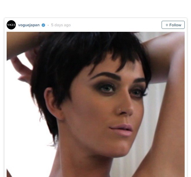 Katy Perry gợi cảm chụp hình nội y cho tạp chí Nhật Bản - ảnh 4
