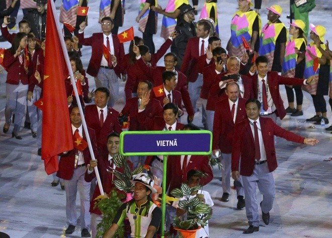 Khai mạc Olympic 2016: Rực rỡ pháo hoa, rộn ràng hát ca - ảnh 23