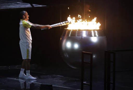 Khai mạc Olympic 2016: Rực rỡ pháo hoa, rộn ràng hát ca - ảnh 27