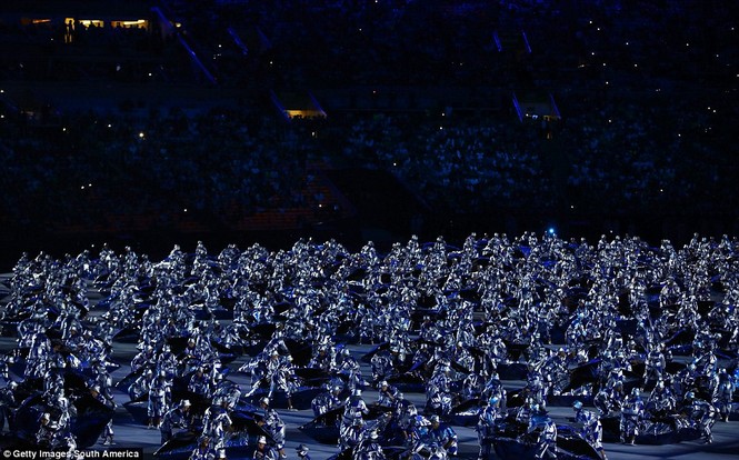 Khai mạc Olympic 2016: Rực rỡ pháo hoa, rộn ràng hát ca - ảnh 7