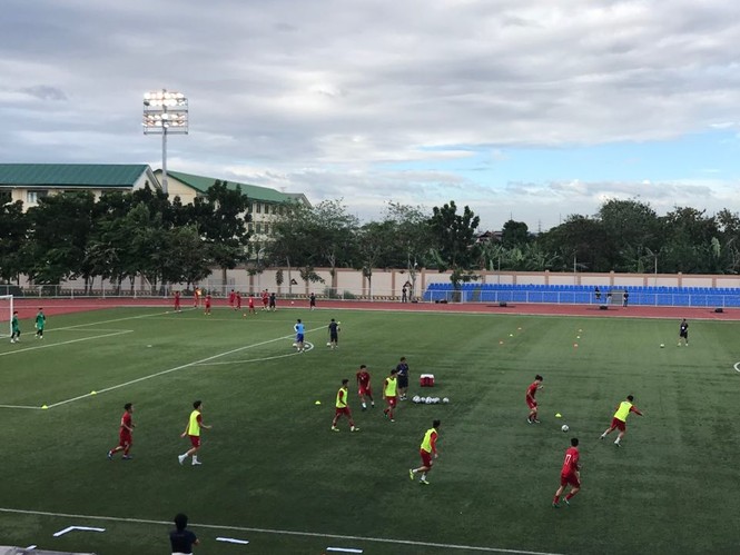 Đức Chinh 'nổ súng' tưng bừng, U22 Việt Nam dội mưa gôn vào lưới Brunei - ảnh 7