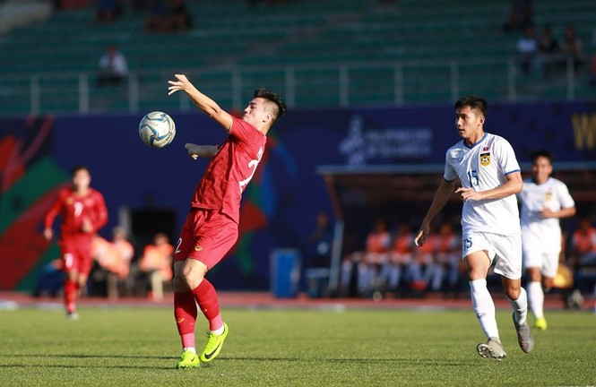 Tiến Linh lập hat-trick, U22 Việt Nam thắng đậm Lào - ảnh 4
