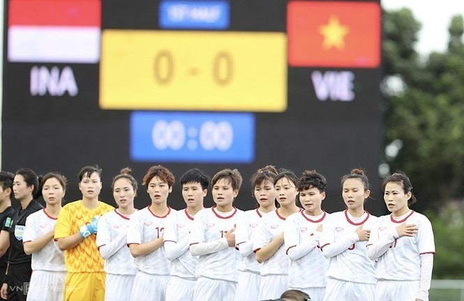 Thắng Indonesia 6-0, tuyển nữ Việt Nam vào bán kết SEA Games 30 - ảnh 1