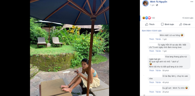 Minh Tú cách ly tại Bali cùng tuyên ngôn chẳng sợ hình dìm - ảnh 2