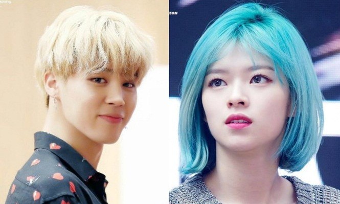 Jimin (BTS) và Jeongyeon (TWICE) có phản ứng kỳ lạ khi gặp nhau - ảnh 1