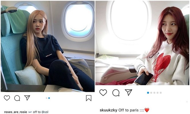 Một ngày đẹp trời, netizen phát hiện Suzy và Rosé (BLACKPINK) lộ “bằng chứng hẹn hò” tại Paris - ảnh 3