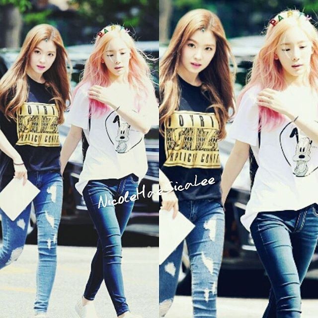 Thêm khoảnh khắc gây lú: Hoang mang với chiều cao của Taeyeon (SNSD) và Irene (Red Velvet) - ảnh 1