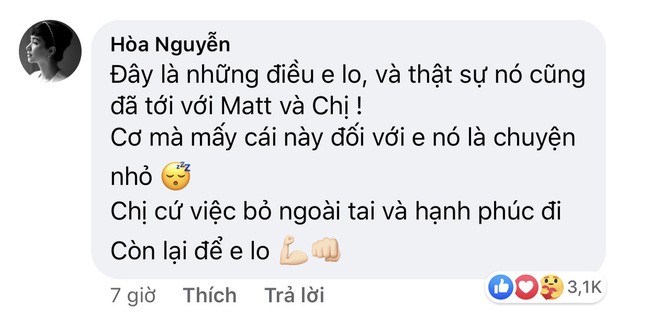 Ấm lòng với lời Hòa Minzy nhắn gửi Hương Giang sau hàng loạt ồn ào về Matt Liu - ảnh 4