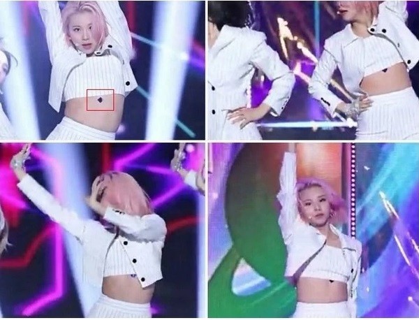 Netizen phát hoảng khi kiểm đếm số lượng hình xăm trên người Chaeyoung (TWICE) hiện giờ - ảnh 3