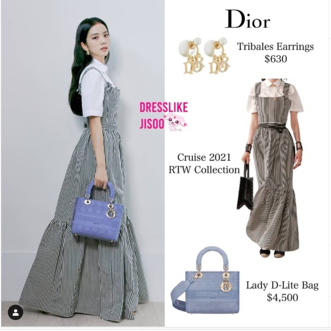 Cùng là “nàng thơ Dior” nhưng Triệu Lệ Dĩnh và Jisoo (BLACKPINK) lại hiếm khi đụng hàng - ảnh 4