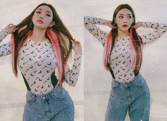 Đâu chỉ BLACKPINK, rất nhiều idol cũng mê mẩn trang phục siêu bó với họa tiết trăng lưỡi liềm - ảnh 9