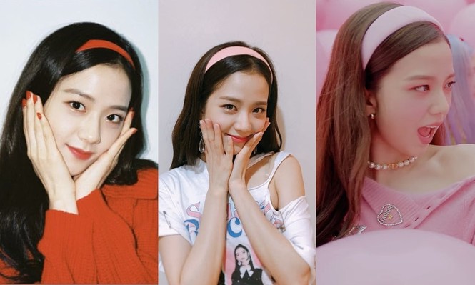 Bạn có nhận thấy bờm tóc ngọc trai của Jisoo (BLACKPINK) trong loạt hình này nhìn rất quen? - ảnh 3