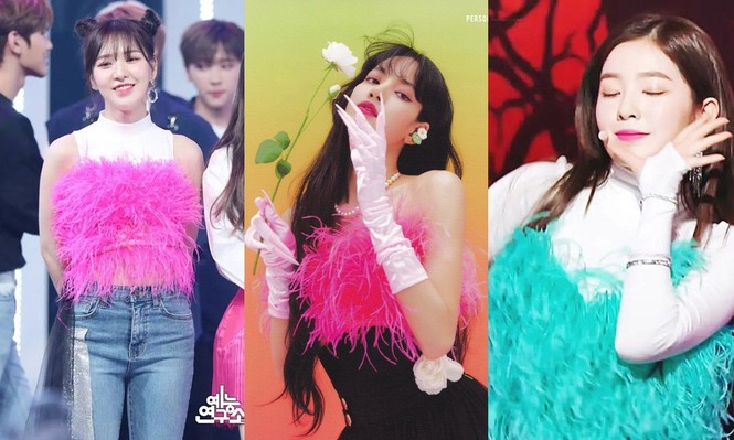 Nhờ đụng hàng chiếc áo kén dáng với Red Velvet, netizen càng thấy Lisa phối đồ đỉnh cao - ảnh 6