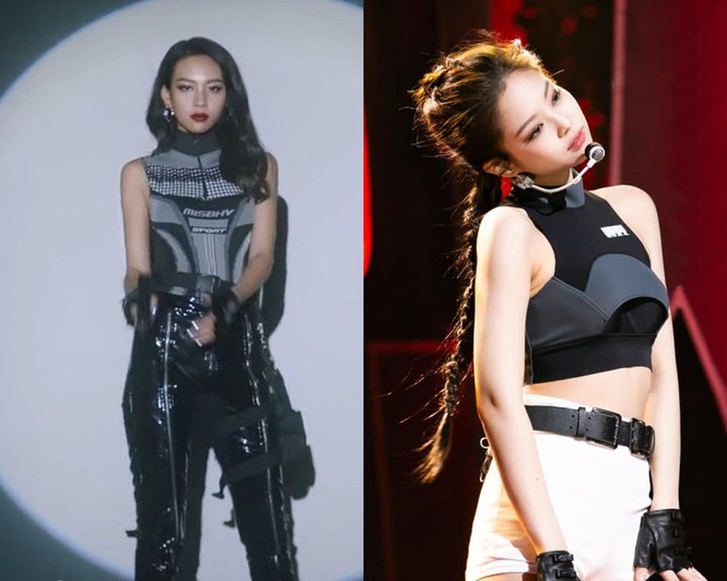 Vừa debut làm ca sĩ, Phí Phương Anh đã bị nghi ngờ sao chép tạo hình của Jennie - ảnh 3