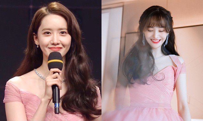 Mặc cùng một chiếc váy, để cùng kiểu tóc nhưng nhờ đâu Yoona vẫn trội hơn Trịnh Sảng? - ảnh 9
