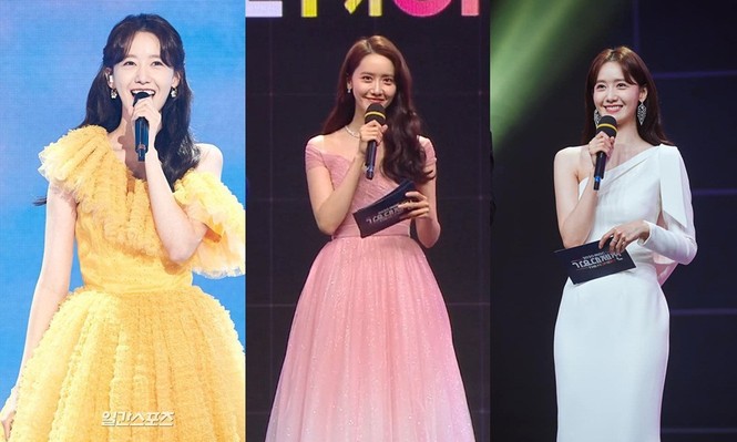 Mặc cùng một chiếc váy, để cùng kiểu tóc nhưng nhờ đâu Yoona vẫn trội hơn Trịnh Sảng? - ảnh 1