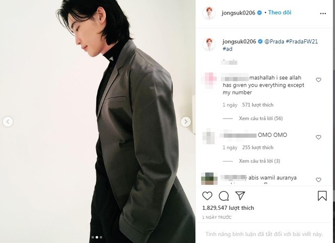 Lee Jong Suk bị kéo vào bê bối của Trịnh Sảng, có khi nào vì đăng ảnh mặc đồ Prada? - ảnh 4