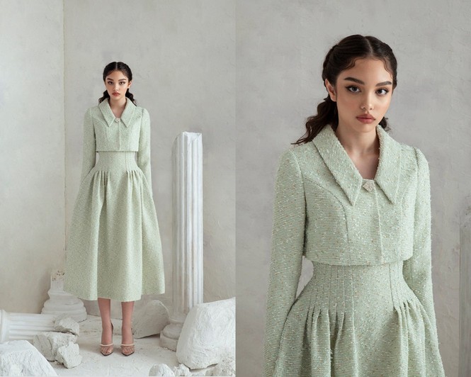 Ngạc nhiên chưa, fan Trung tặng Jennie váy của thương hiệu Việt và cực hợp dáng cô nàng - ảnh 3