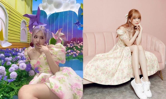 Giỏi như Thiều Bảo Trâm: Bao lần mượn style của BLACKPINK mà vẫn được khen đẹp - ảnh 2