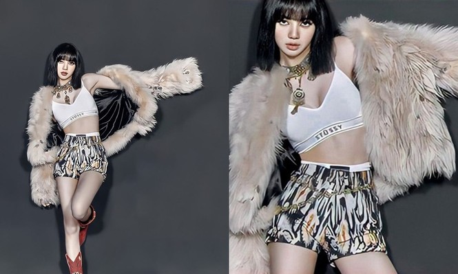 Ngọc Trinh “bắt trend” trang phục trăng lưỡi liềm, một set đồ đụng cả Lisa, Rosé rồi Ryu Jin mới giỏi - ảnh 3