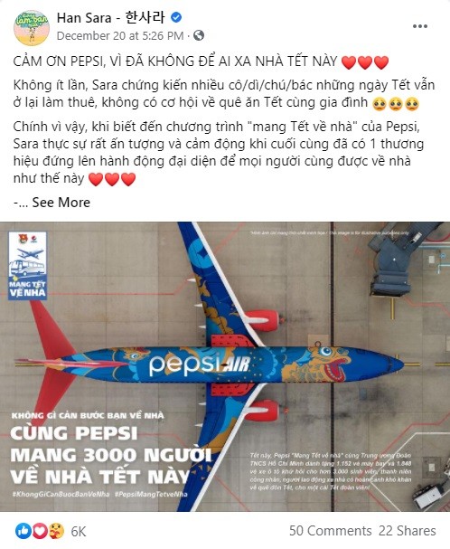Pepsi mang Tết về nhà - Hành động ý nghĩa hơn vạn lời nói - ảnh 3