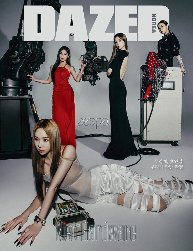 Vừa khoe bộ ảnh tạp chí đầu tiên, aespa đã bị so khí chất thời trang với BLACKPINK - ảnh 3